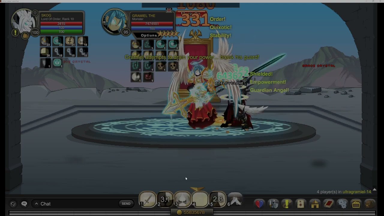 AQW Ultra Gramiel with pubs ^w^