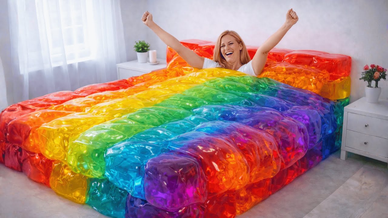 Which Crazy Bed Would You Dare to Try? 🛏️✨ Oddly Satisfying AI ASMR