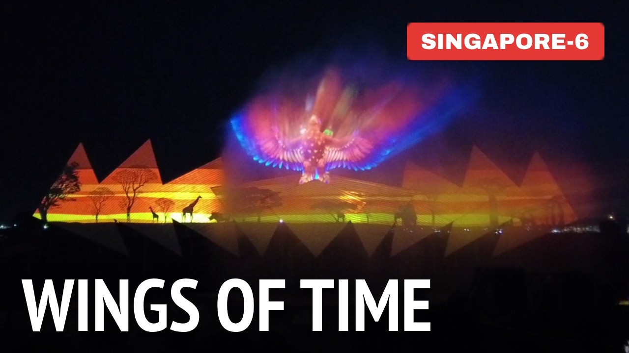 Wings of Time - Siloso Beach Sentosa | Vlog Singapore 2025