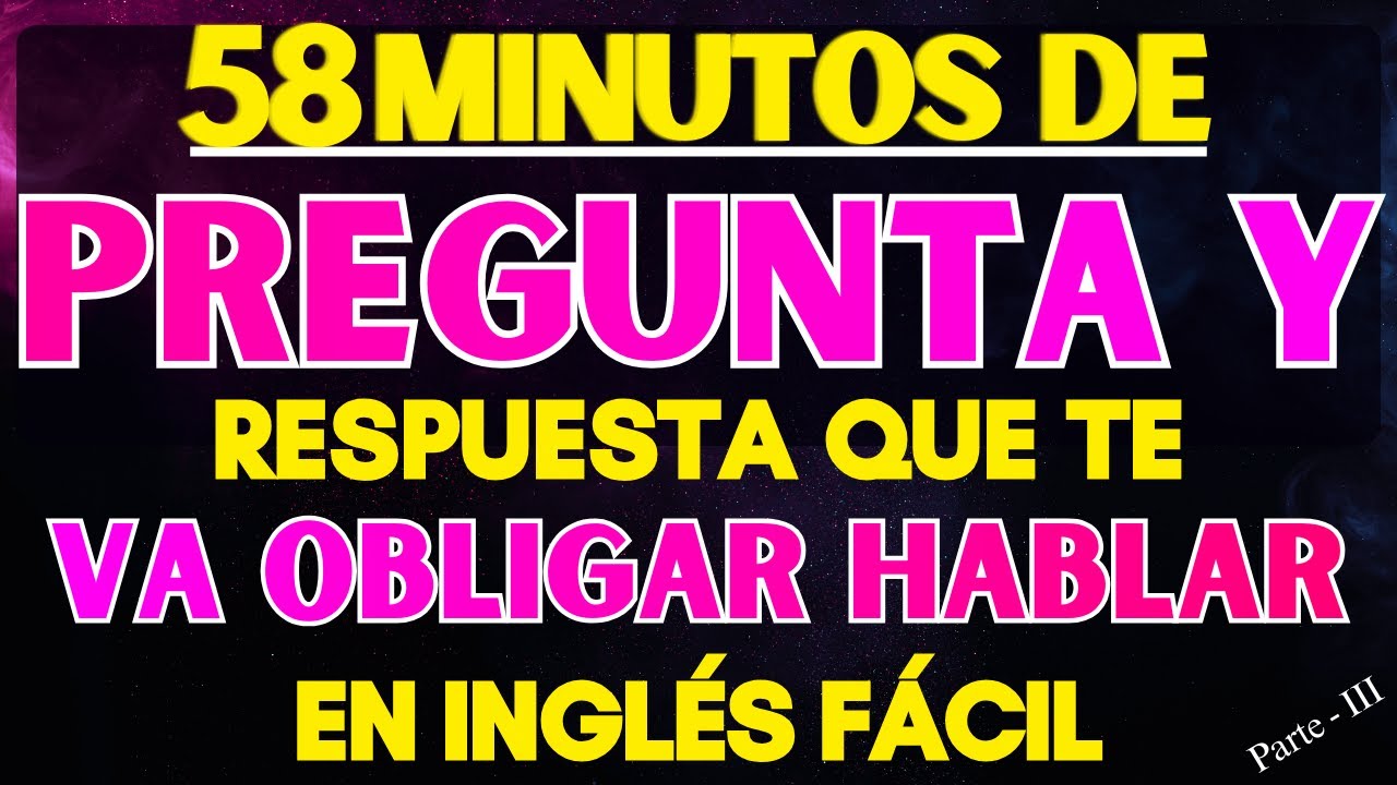 CONVERSACIÓN EN INGLÉS PARA PRINCIPIANTES || FRASES BÁSICAS EN INGLES QUE TODOS LOS NATIVOS USAN