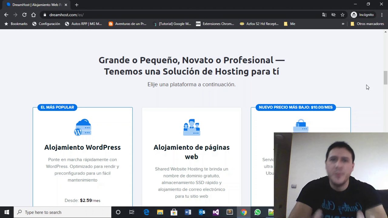 Tutorial Hosting DreamHost en Español - cómo comprar/panel de control/ssl/wordpress/soporte