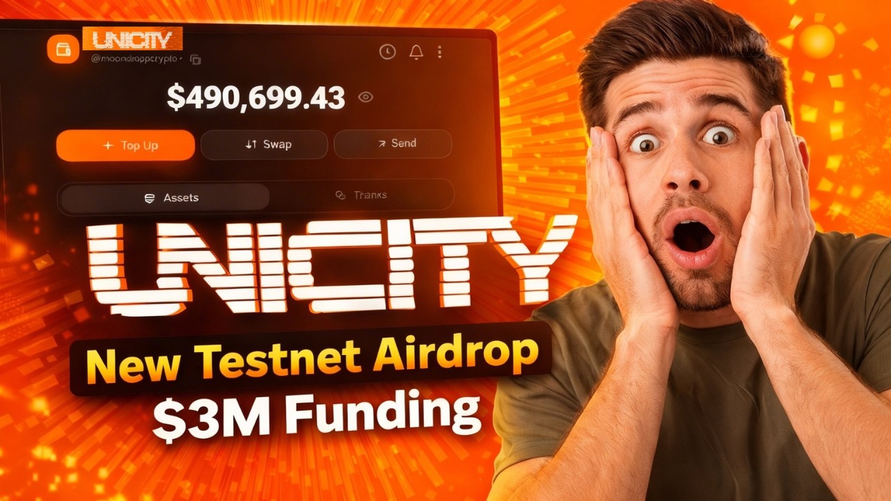 Unicity Testnet Airdrop | $3M Funding & Free to Join | New Testnet Airdrop