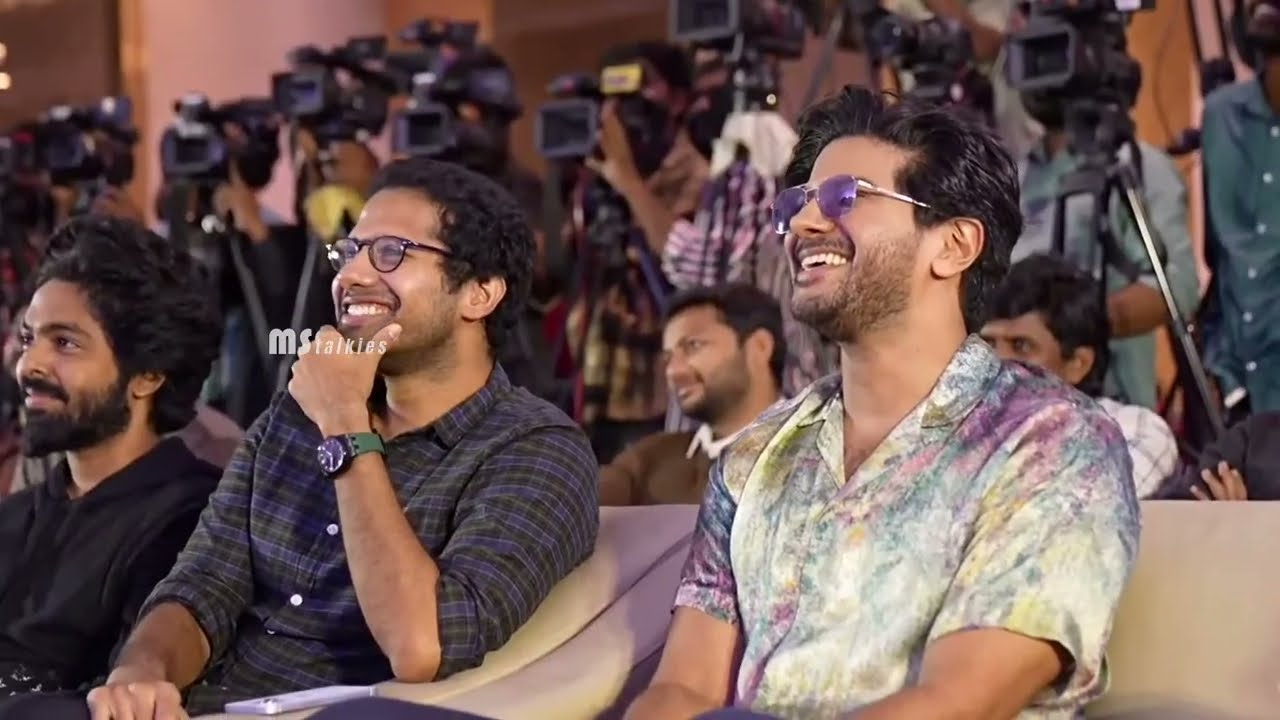 Rangasthalam Mahesh Achanta Funny Speech @ Lucky Baskhar Success Press Meet | MS Talkies