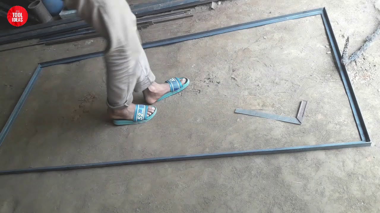 making design door and welding