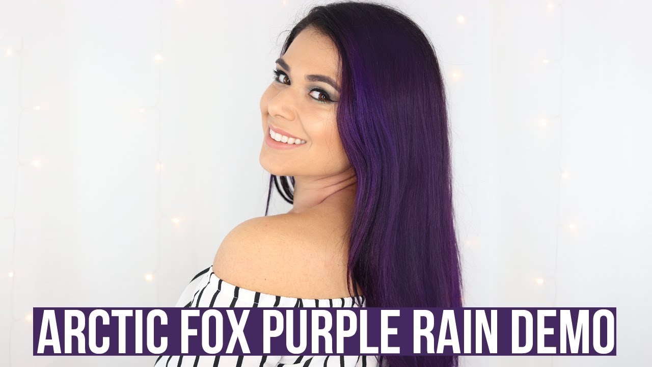 ARCTIC FOX PURPLE RAIN REVIEW DEMO & HAIR COLORING TIPS