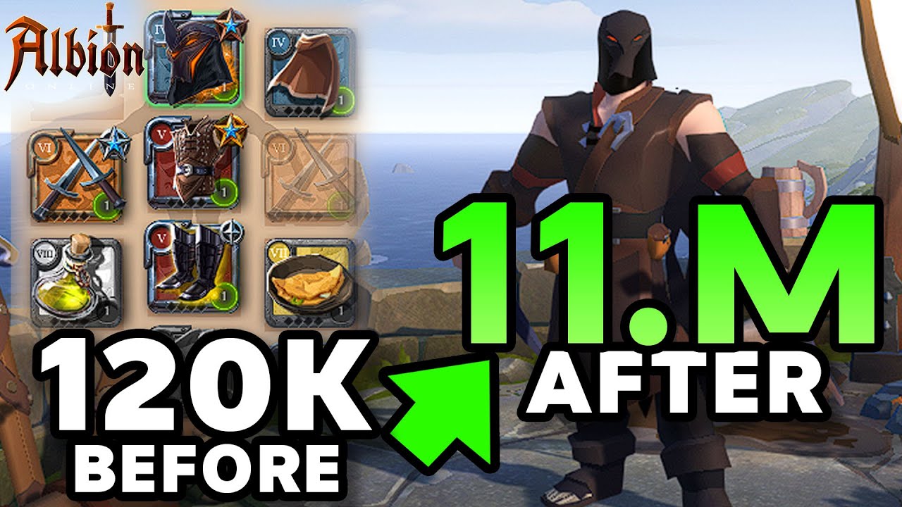 HOW TO MAKE 11M wear 120K BUILDS in Corrupted Dungeons - Dagger Pair - Albion Online Solo PvP