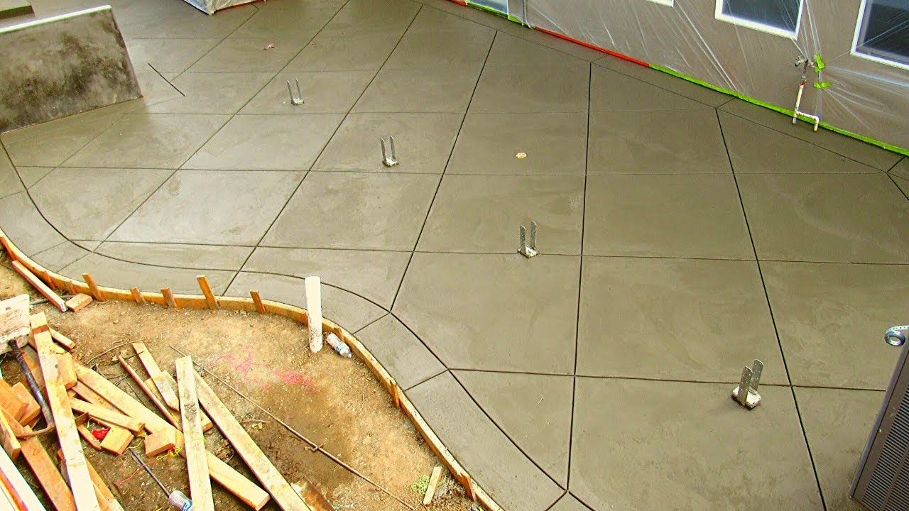 Custom Concrete Patio. The Best in the West! California