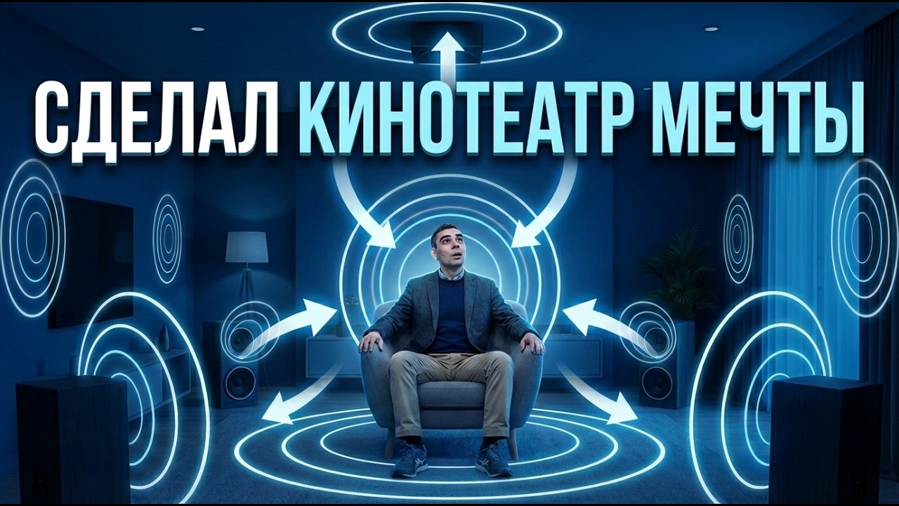 Сделал домашний кинотеатр в подвале! Обзор акустики Samsung HW-Q930F