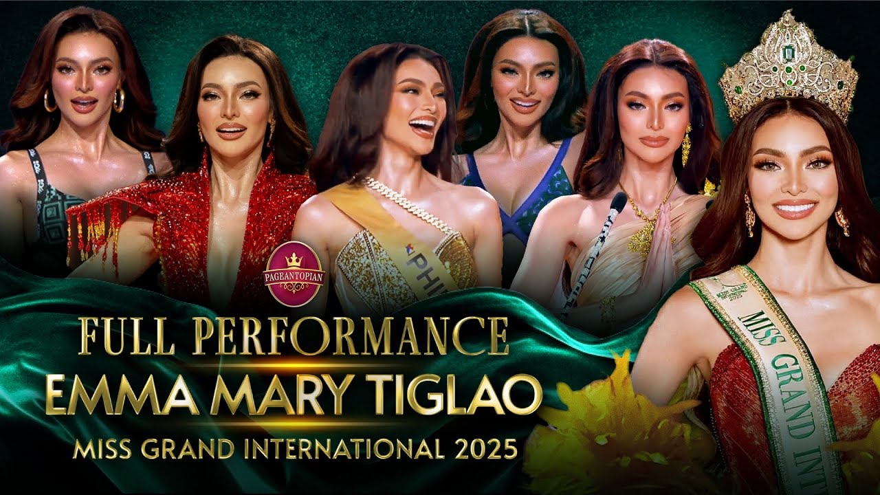 👑 กว่าจะเป็นมิสแกรนด์! The Full Journey of Emma Mary Tiglao #missgrandinternational  Pageantopian