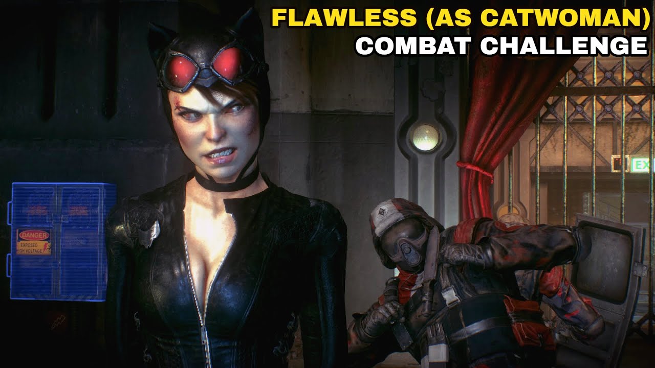 Batman: Arkham Knight - Flawless (as Catwoman) - Combat Challenge