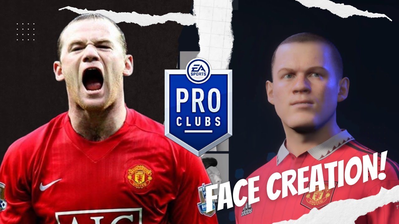 FIFA 23: Туториал по созданию лица Уэйна Руни