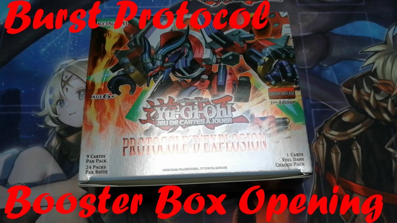 BURST PROTOCOL BOOSTER BOX OPENING !!!! ON REMET LE COUVERT !!!