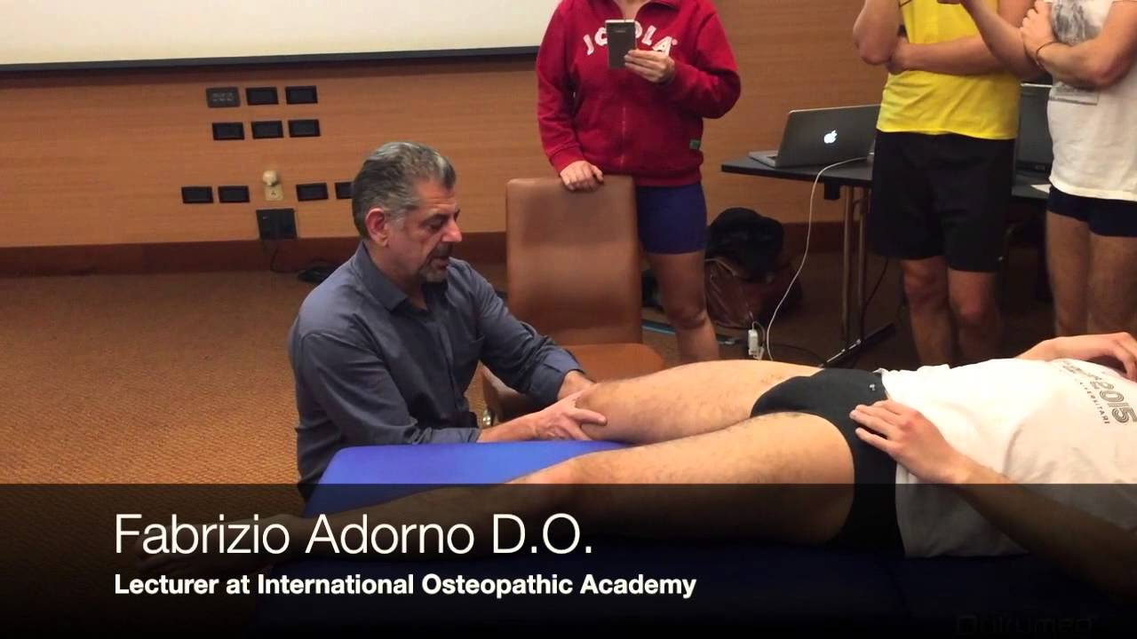 Thrust HVLA Ginocchio Osteopatia - Knee Joint