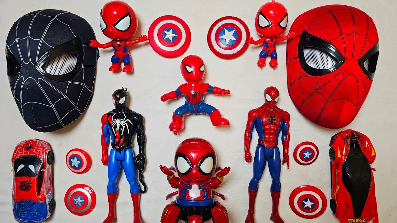 Marvel Toy Series Unboxing, Popular Spider-Man Toy Car, Marvel Popular Action Toy Gun