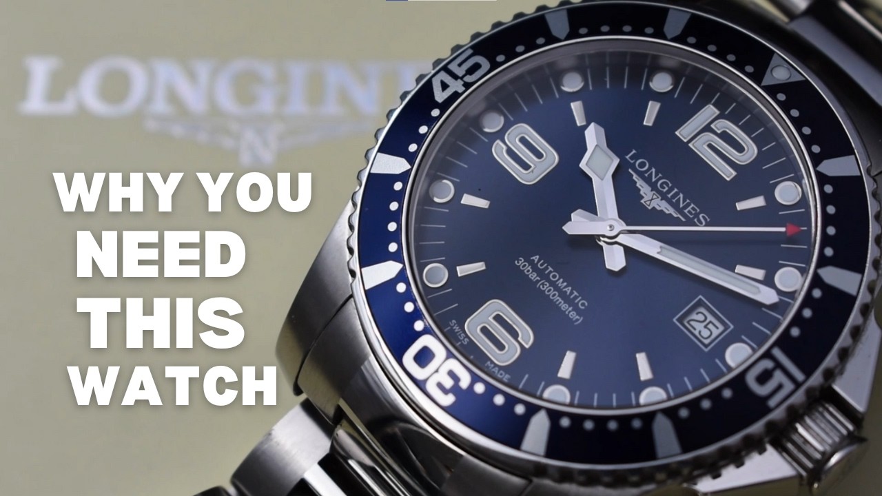 Самые недооцененные швейцарские часы для дайвинга — Longines HydroConquest