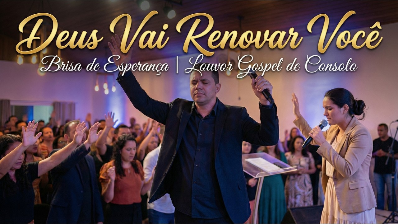 Deus Vai Renovar Você | Brisa de Esperança | Louvor Gospel de Consolo | Inspiração Fernanda Brum
