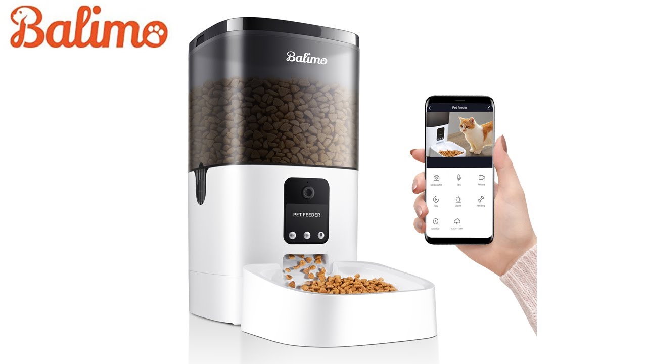 BALIMO 4L WiFi Distributeur automatique d'alimentation Avec caméra TXXA0115ME- FR