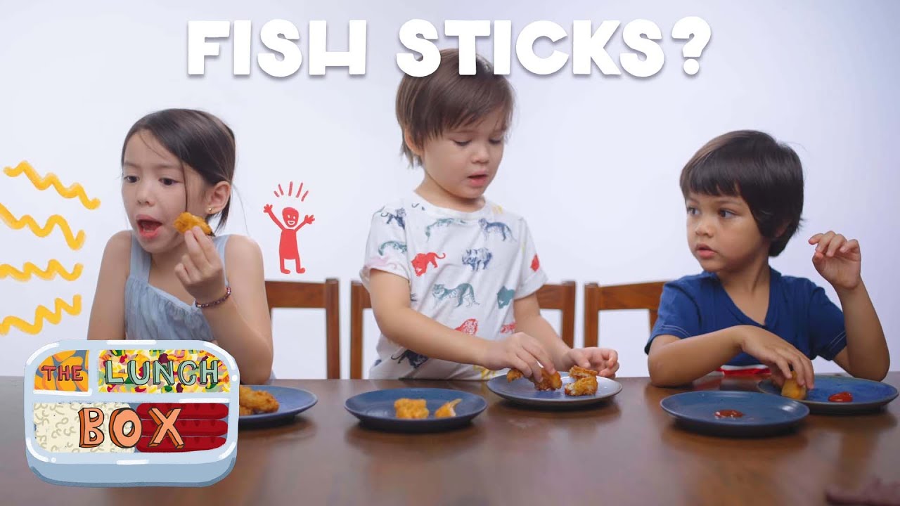 Kids Try Healthier Fish Sticks - The Lunchbox with Isabelle Daza Episode 1