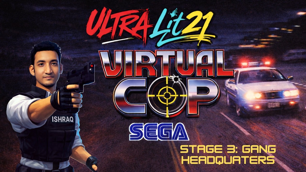 First Time Playing Virtual Cop (Squad) - Stage 3: Gang Headquarters (Expert)