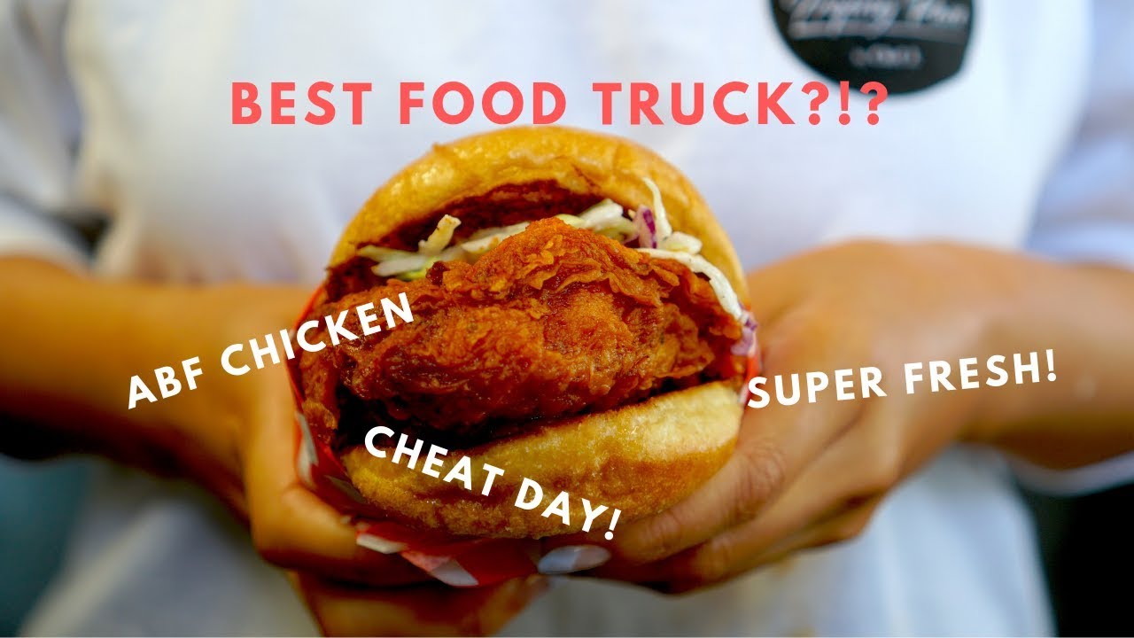 CHILLING INSIDE A FOOD TRUCK!! | The Frying Pan | BTS & REVIEW
