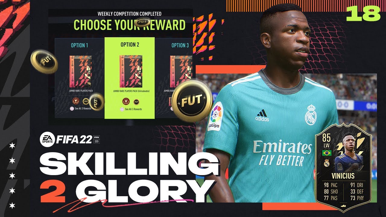 85 VINICIUS JR ENTERS THE CLUB! | FIFA 22 Skilling To Glory #18