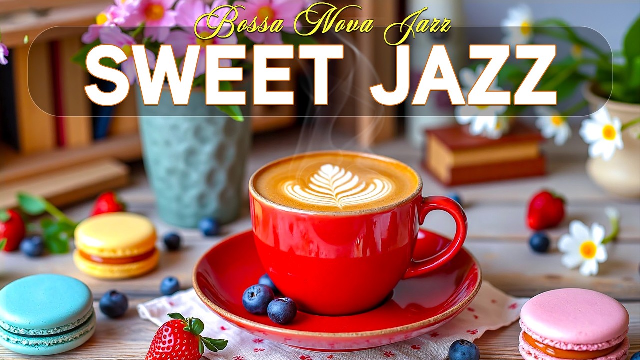 Sweet Spring Jazz ☕ Happy Bossa Nova & Cozy Café Music for a Positive Morning