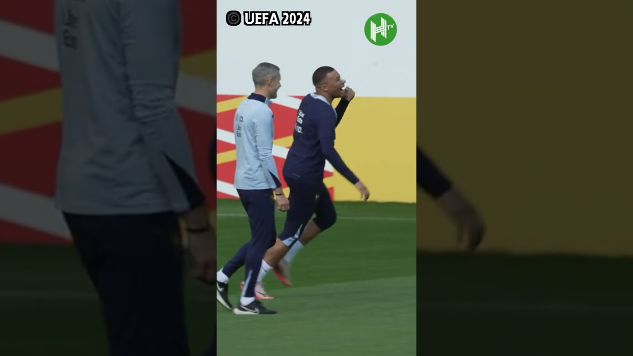 Even with a BROKEN NOSE, Mbappe is still a MENACE 😂