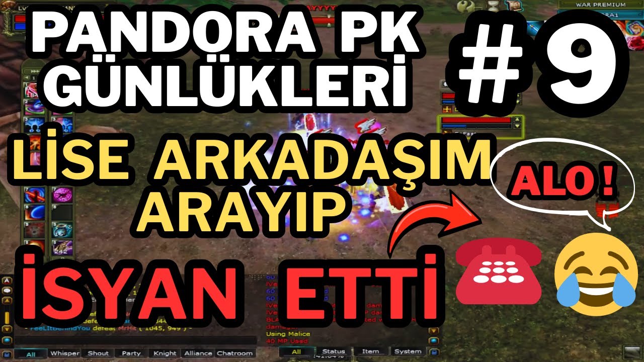 DURUK4NN | LİSE ARKADAŞIMA DENK GELDİM 🤣 | PANDORA PK | YAYIN ANLARI #9 | Knight Online