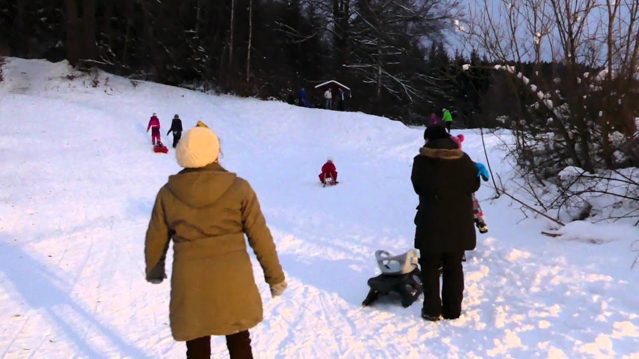 Nachtrodeln in Frankenhain 2015
