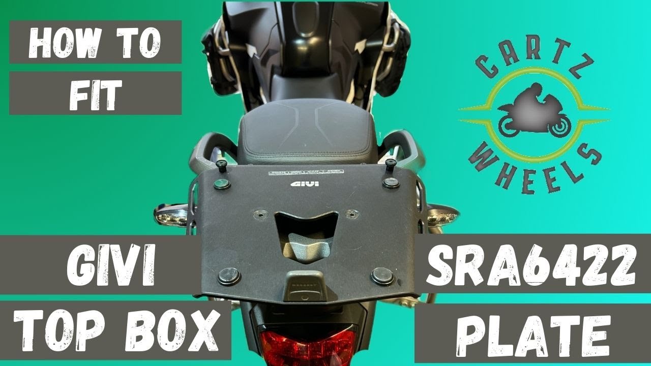 How to fit a top box plate    | Triumph tiger 1200 | Rally explorer | Givi SRA6422 |