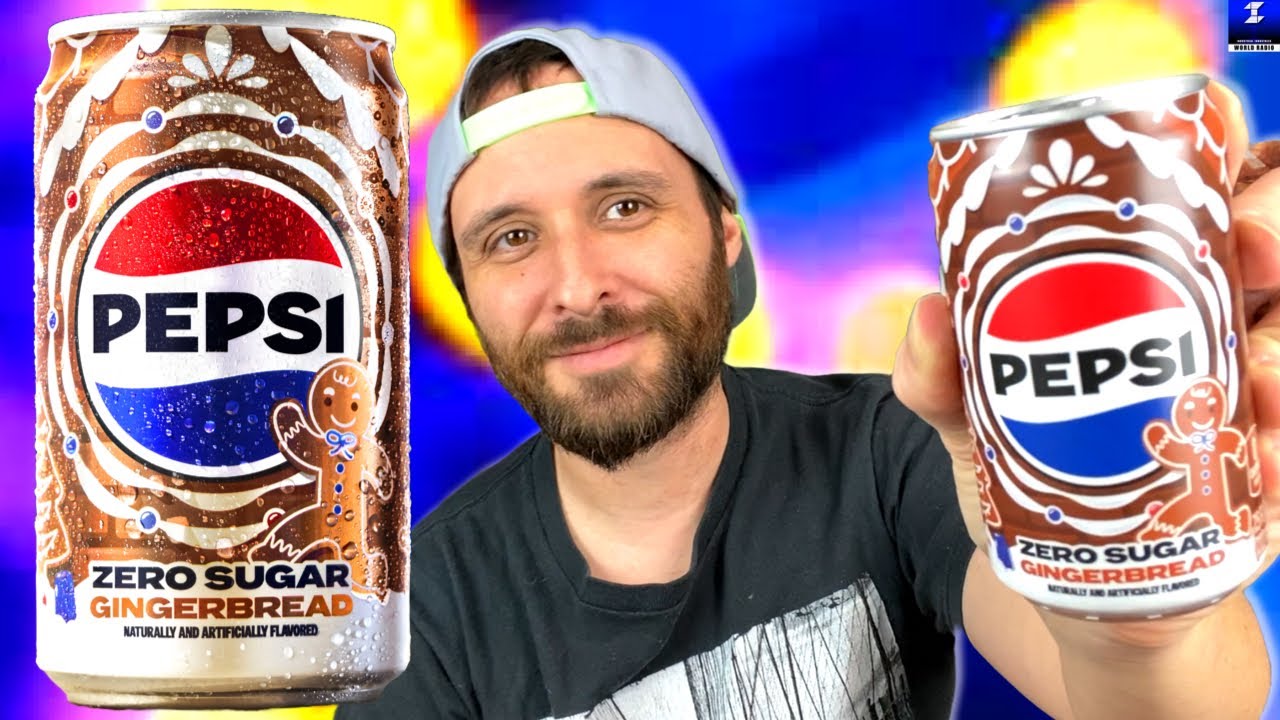 Pepsi Gingerbread Zero Sugar Review | RARE FLAVOR!