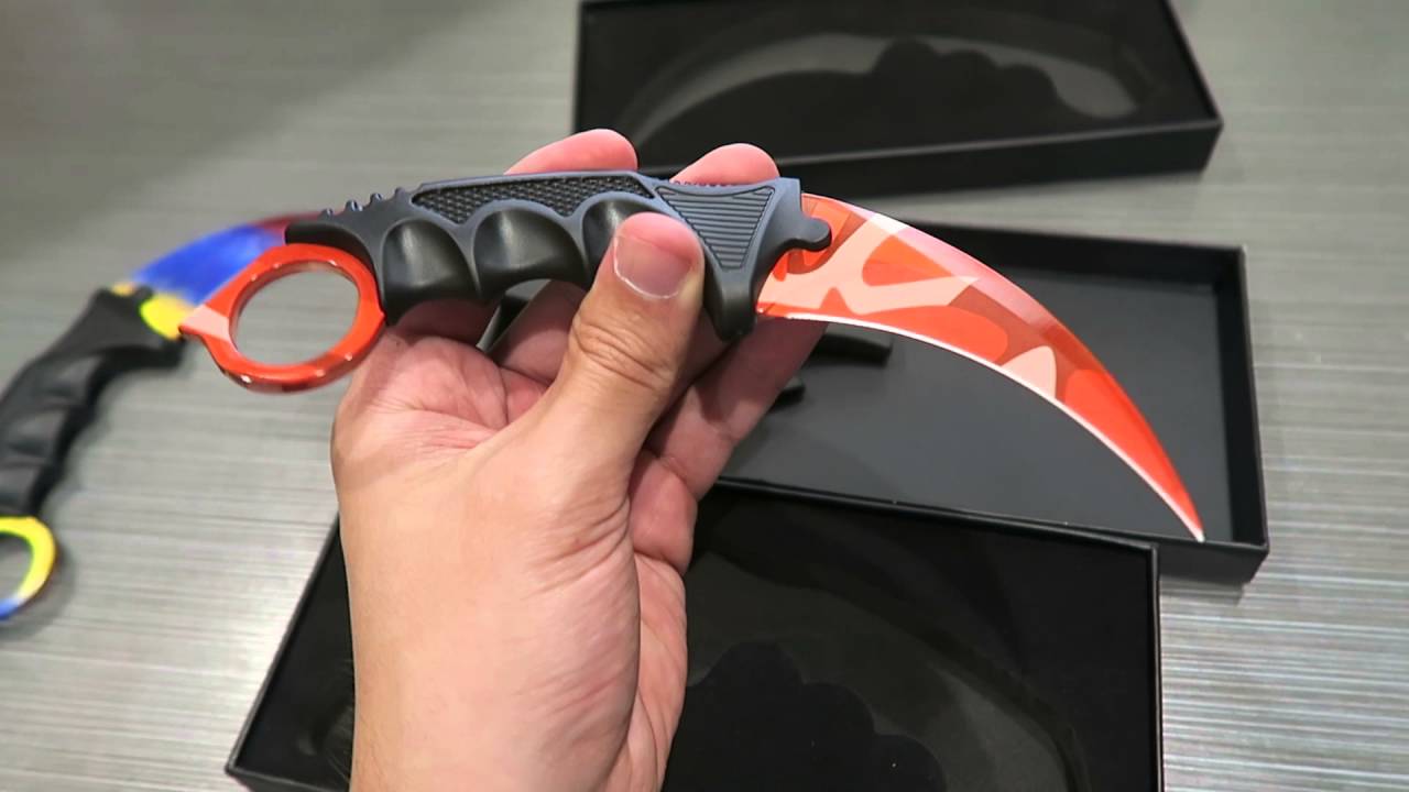 CUCHILLOS DE COUNTER STRIKE EN LA VIDA REAL!