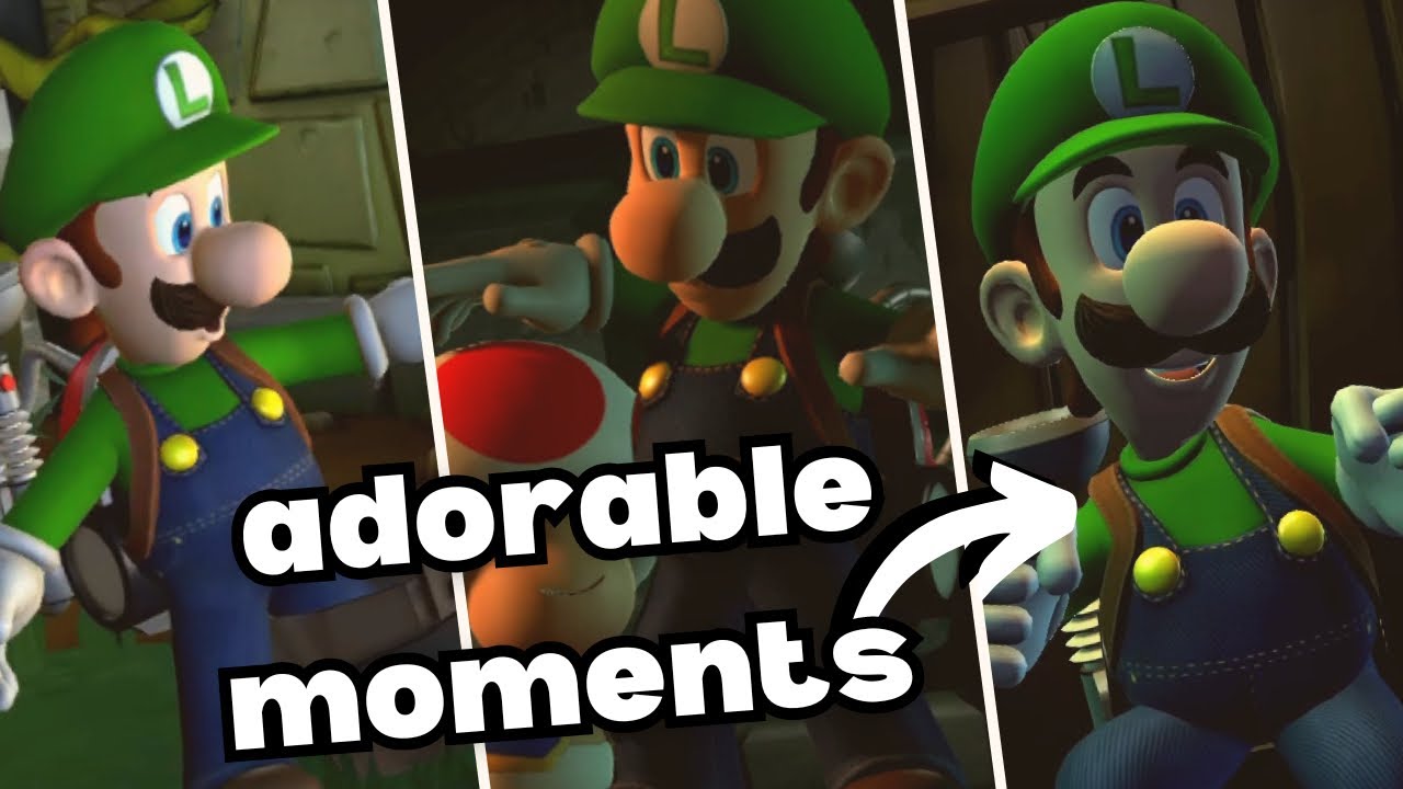 Luigi’s Adorable Moments in Luigi’s Mansion 2 HD | PART 2