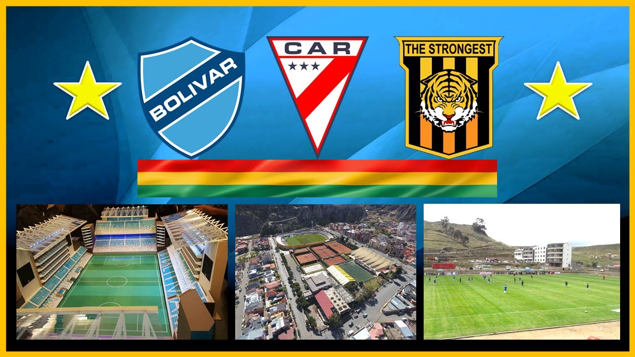 ASI SE PREPARAN EN INFRAESTRUCTURA: BOLIVAR, THE STRONGEST Y ALWAYS READY