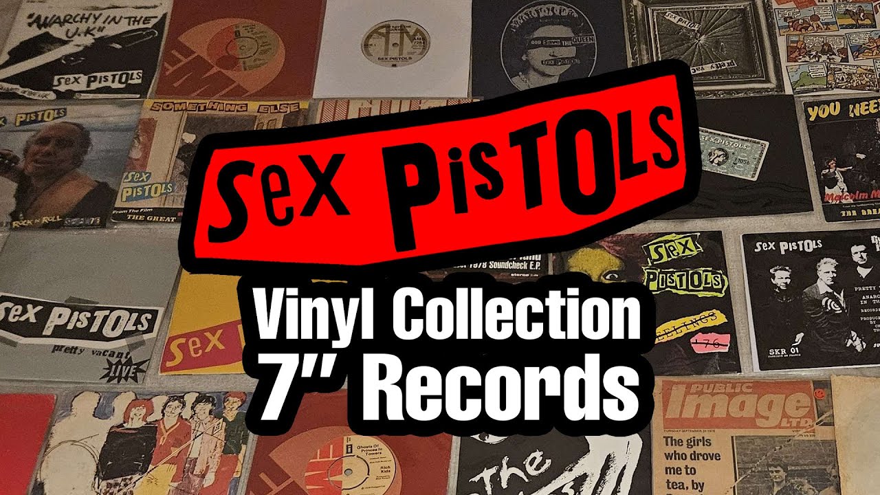 Sex Pistols Vinyl Record Collection: 7