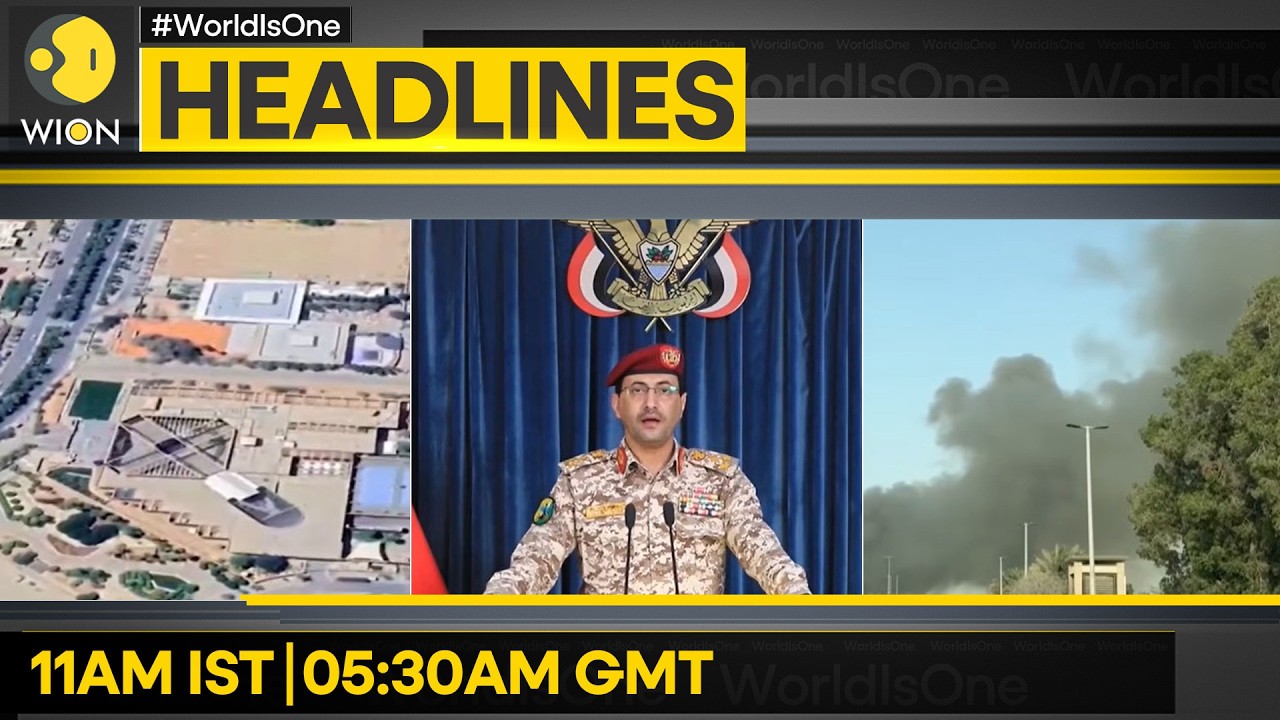 Houthis Join Iran War, Fire Missile at Israel | UAE: Fire Break Out After Iran Attack | HEADLINES