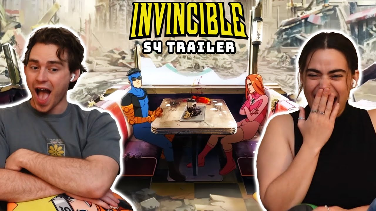 THE HYPE is REAL!! INVINCIBLE S4 Trailer REACTION
