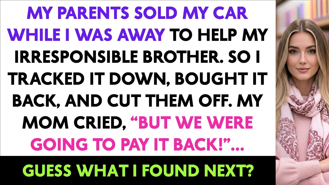 My Parents Sold My Car While I Was Away To Help My Irresponsible Brother. So I Tracked It Down...