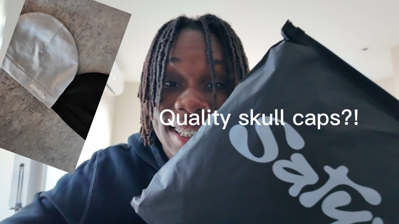 Unpacking viral satyn skull caps