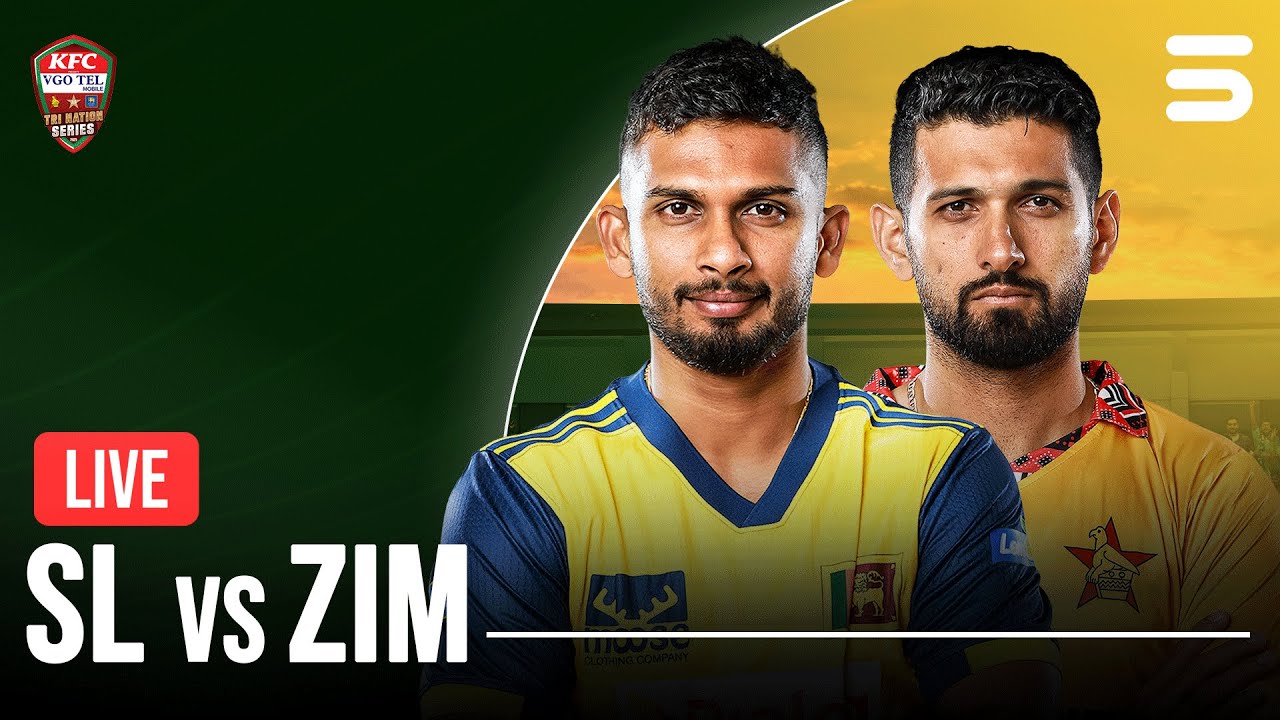 Live | Sri Lanka vs Zimbabwe | Match 02 | Tri Nation Series | PCB | M3W1U