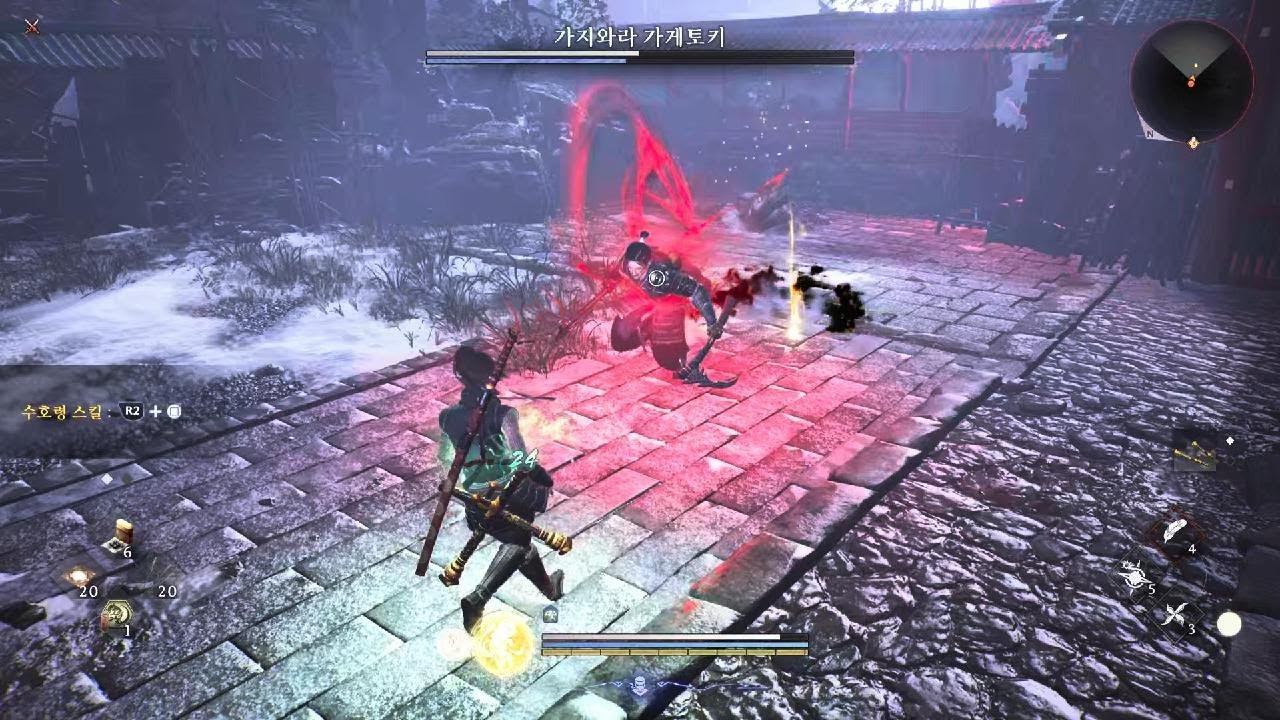 [PS5] 인왕3_가지와라 가게토키_와..개짜증..