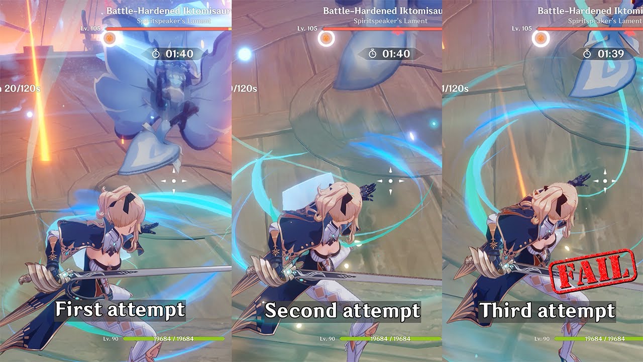 Jean Fall Damage