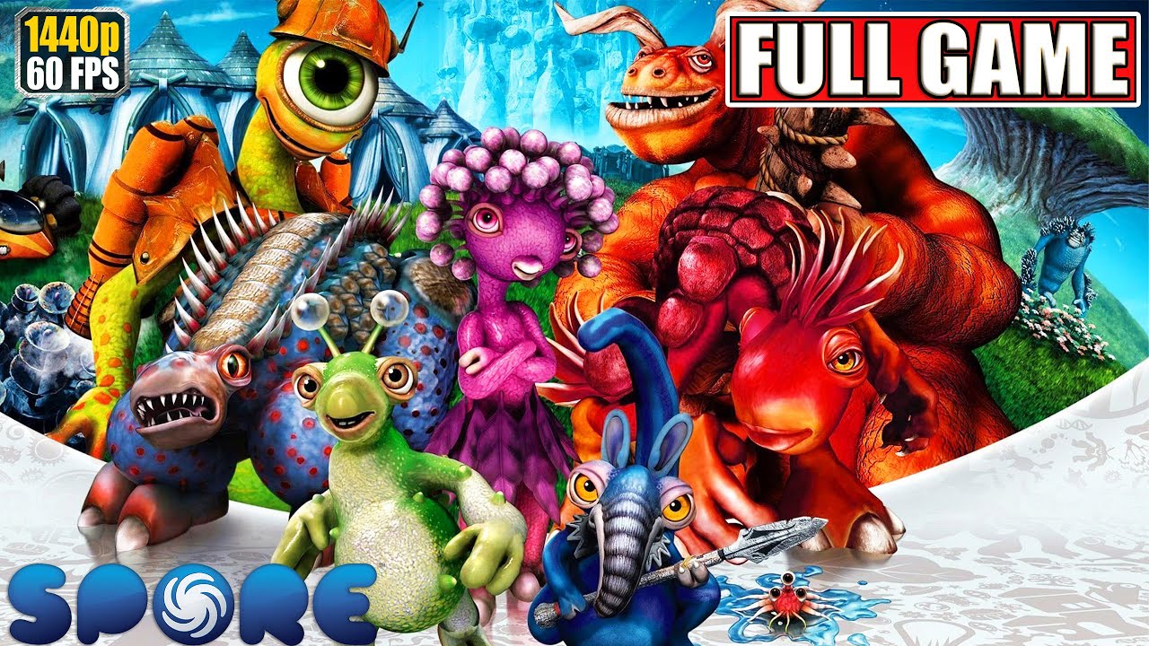 Spore Full Gameplay Walkthrough [2K PC Longplay Playthrough] No Commentary