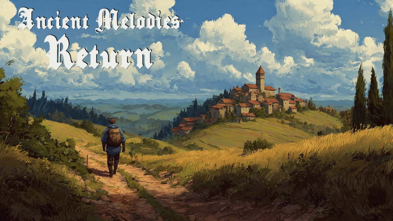 Celtic Fantasy Music - Tranquil Elven Grove Filled with Slow Harp Harmonies / Music for Work
