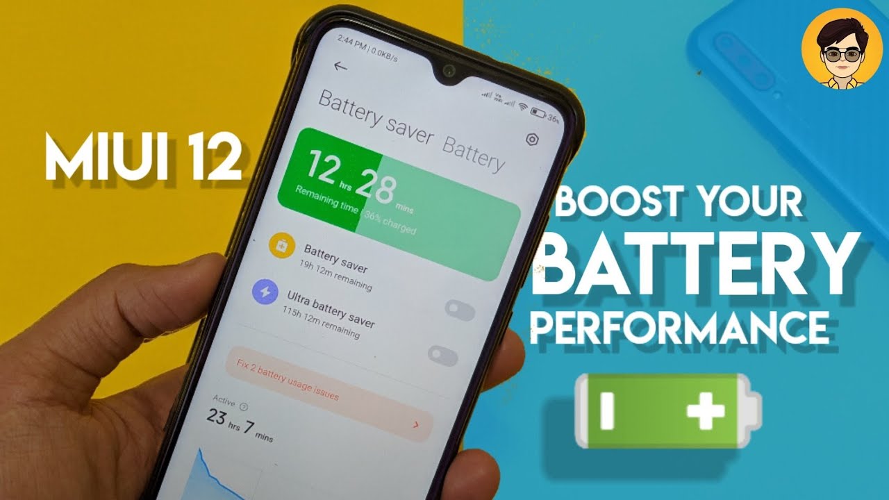 MIUI 12 BATTERY DRAIN ISSUE FIX🔥🔥Ft- Redmi Note 8.