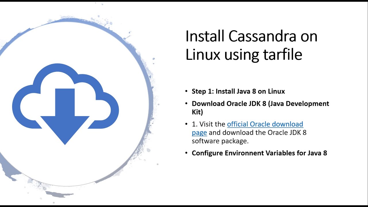 Part 3 - Installation of  Cassandra on Linux ( tarfile)