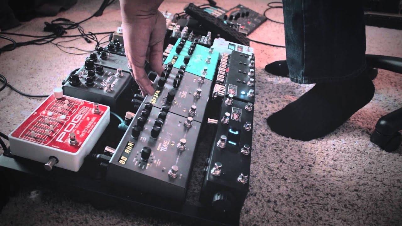 Another Ambient Drone with lap steel, guitar and Novation mini nova with Strymon Pedals