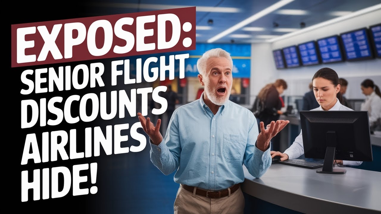 EXPOSED: Airlines Senior Discounts— Ask For These Secret Travel Tips