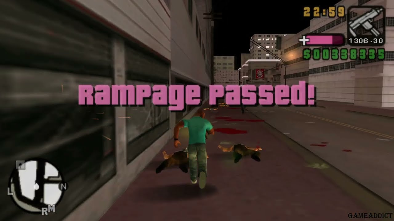 GRAND THEFT AUTO Vice City Stories : All 36 Rampages (PS2 Exclusive Included)