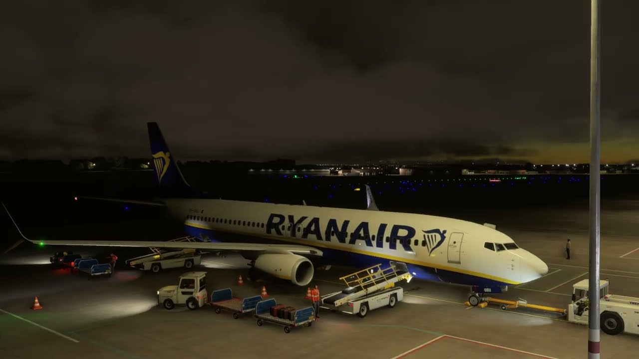 Msfs2024, Leeds - Dublin | Ryanair 737-800 | PMDG w Boris sound pack